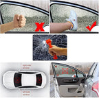 Car Safety Hammer (2 Pack) - 2-in-1 Emergency Escape Tool with Window Breaker & Seat Belt Cutter for Vehicles, Home & Office