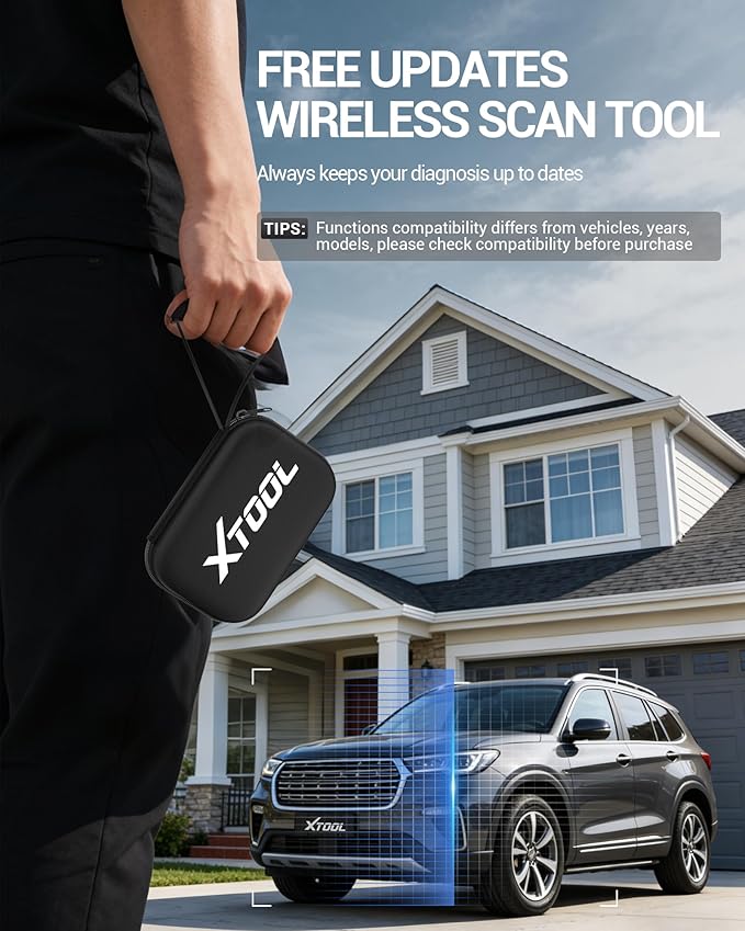 XTOOL Anyscan A30M OBD2 Scanner Kit, 2026 Wireless Bidirectional Scan Tool with Free Updates, 26 Resets, Live Data, All System