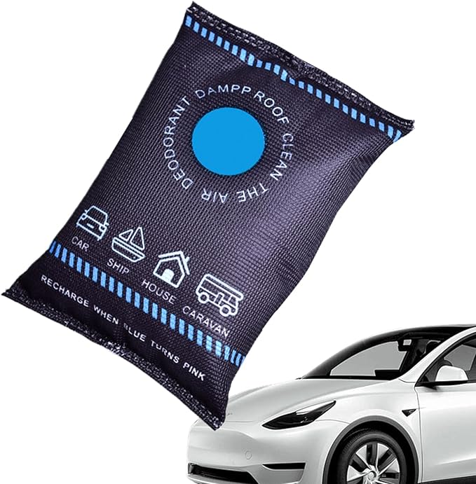 s Car Dehumidifiers,Leakproof Silicone Beads Desiccant - Reusable Moisture Absorber For Vehicle | For Wardrobe, Basement,