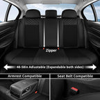 FLORICH Car Seat Covers 5 Seats Automotive Seat Covers Full Set Leather Air Mesh Seat Cover Breathable Seat Protector Interio