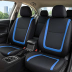 BELOMI Car Seat Covers Only, Breathable Premium Cloth Auto Seat Cover, Universal Front and Rear Seat Covers, Automotive Inter