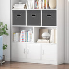 Closet Organizers Fabric Storage Bins With Lids Collapsible Cube Storage Organizer Basket With Handles,Storage Boxes for Clot