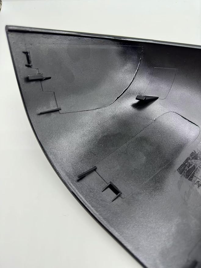fit for Tesla Model Y Side Mirror Cover 2021-2024, Door Mirror Caps Accessories，Made of ABS Material (Bright Carbon Fiber Pattern)149559400A