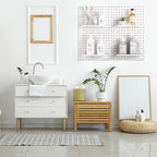 Lineshading 4 Pcs Pegboard Shelves, 10 x 4 Inch Metal Shelf Brackets Pegboard Tray Accessories Wall Organizer for Craft Room 