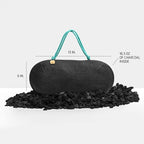 Car Air Freshener - Lasts 365+ Days No Chemicals 100% Activated Bamboo Charcoal Fragrance-Free Deodorizer, Natural Auto Odor 