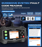 Professional OBD2 Scanner Car Diagnostic Tool, OBDII EOBD Code Reader, Enhanced Check Car Engine Light Diagnostic Scan Tool,