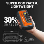 LOKITHOR JP400 Jump Starter with Air Compressor, 2500A 12V Portable Car Battery Booster Pack (8.5L Gas/6.5L Diesel)