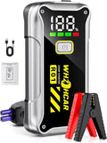Car Jump Starter,12V 4000A Car Battery Jump Starter (9.0 Gas/7.5L Diesel) Fast Charging Portable Battery Pack with LCD