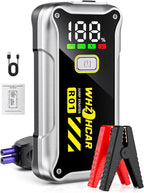 Car Jump Starter,12V 4000A Car Battery Jump Starter (9.0 Gas/7.5L Diesel) Fast Charging Portable Battery Pack with LCD