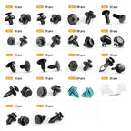 GOOACC - GRC-34 Push Bumper Fastener Rivet Clips with 18 Most Popular Sizes Auto Push Pin Rivets for Benz, BMW, Toyota, Honda
