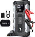 Sharmeal Car Jump Starter 5000A, Jump Starter Battery Pack for 10.0L Gas and 9.0L Diesel, 12V Portable Jump Box with LED