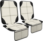 Car Seat Protector 1 Pack Car Seat Cushion Mat Thickest Padding,Waterproof 600D Fabric Car Seat Covers for Non-Slip Backing M