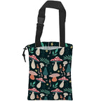 Car Trash Bag Mushroom Car Garbage Bag Hanging Car Trash Can for Back Seat with Drawstring
