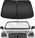 ARISMOTOR Windshield Sun Shade for Lincoln Navigator 2018-2025 2026, Custom Fit Foldable Front Window Sunshade Sun Visor Protector, Block UV Rays Keep Your Car Cooler