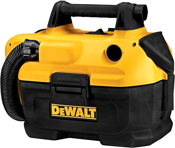 DEWALT 20V MAX Cordless Shop Vac, Wet Dry Vacuum Cleaner, Portable 2 Gallon Wet Dry Vac, Strong Suction Shop Vacuum with Hepa