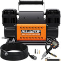 ALL-TOP Dual Cylinder Air Compressor with Digital Pressure Gauge Tire Inflator Kit, 12V Portable Inflator 12.35ft³/Min, Offroad Air Pump for Truck Tires, Heavy Duty Max 150 PSI for 4x4 Vehicle & RV