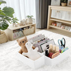 Criusia Drawer Organizer Clothes, 10 Pack Dresser Organizer for Baby Clothes, Underwear, Sock- Foldable Closet Organization a