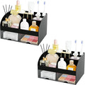 Makeup Organizer with 2 Drawers, Cosmetic Storage for Dresser Vanity and Bathroom Countertop,Make up organization and Skincar