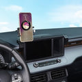 Aunginsy Dashboard Phone Mount Compatible with Ford Maverick 2022-2024, 8-inch Navigation Screen Upper Panel Fixed Clip 360° Rotation Mobile Phone Holder for Most Cell Smartphone Bracket Accessories