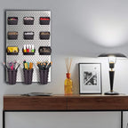 G.CORE 12 Pack Pegboard Bins PegBoard Cups with Hooks & Loops, Peg Board Hooks Assortment Organizer Accessory, Various Tools 