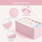 Criusia Drawer Organizer Clothes, 21 Pack Dresser Organizer for Baby Clothes, Underwear, Sock - Foldable Closet Organization 