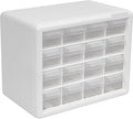 Akro-Mils 16-Drawer Plastic Drawer Storage Cabinet for Garage Organization, Beads, Makeup Organizer, Building Bricks Storage,