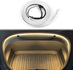Frunk LED Light Strip for Tesla Model 3 2018 2019 2020 - Waterproof & Easy Installation Interior Lighting Bar with Flexible Silicone, Frunk Ambient Lighting Accessories (DC 15V, Warm White)