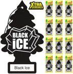 LITTLE TREES Car Air Freshener | Xtra Strength Provides Long-Lasting Scent for Auto or Home | Extra Boost of Fragrance | Blac