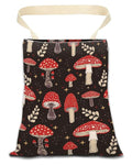 Car Trash Can, Durable Hanging Car Trash Garbage Bag, Cute Automotive Garbage Cans Organizer, Cute Red Mushroom
