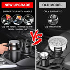 Cup Holder Expander for car 2 in 1 Multifunctional Car Cup Holder Extender Adapter with Adjustable Base Compatible with Hydro