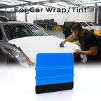 6 Pack Vinyl Wrap Squeegee Set - 8.3” & 3.9” Felt Edge Scrapers for Car Window Tint, Adhesive Vinyl, Decals, Wallpaper, Auto Wrap, and Craft Projects | Perfect for Smooth, Bubble-Free Application
