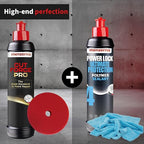 menzerna Cut Force Pro Car Polish 8 oz I Premium Polish with Heavy Cut and high Gloss Finish I Buffing & Polishing Compound for Car Maintenance I for Scratches & Sanding Marks I Car Body Repair