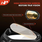 A-Premium Pair (2) Driver and Passenger Side Power Door Mirror - Compatible with Mazda 3, 3 Sport, 2014 2015 2016 - Non-Heate
