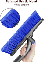 44'' Snow Brush Ice Scraper for Car Windshield Window, Extendable Snow Removal Tool Car Brush with Comfortable Foam Grip and Sturdy Aluminum Handle for Car, Truck, SUV Essentials Accessories