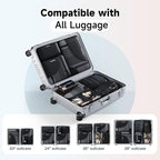 11 Set / 9 Set Packing Cubes for Travel,Gifts for Women Mom Kids,TSA Approved Bags for Makeup, Cosmetic, Toiletry, Organizers