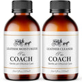Leather Cleaner & Moisturizer Set for Coach, Gently Cleans Vachetta Leather, Restores Shine, Softens, Removes Stains & Light 