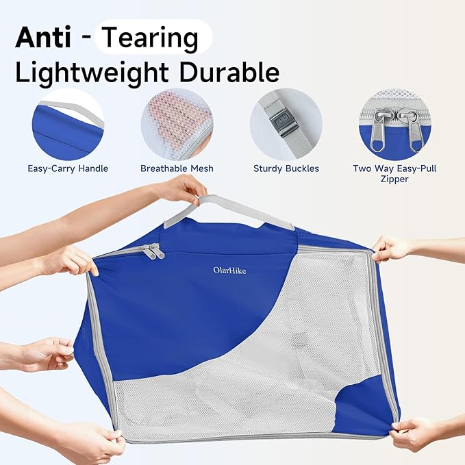 11 Set / 9 Set Packing Cubes for Travel,Gifts for Women Mom Kids,TSA Approved Bags for Makeup, Cosmetic, Toiletry, Organizers