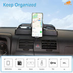 Aunginsy Center Console Dash Storage Tray with Mobile Phone Holder Compatible with Hummer H3 2005-2009, Car Dashboard Multi-Functional Phone Mount Storage Box Dash Organizer Tray Insert Accessories