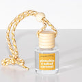 COOLGIRLCANDLES Pistachio Salted Caramel Hanging Car Air Freshener and Essential Oil Diffuser - Automobile Aromatherapy Diffu