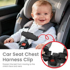 Universal Child Car Seat Chest Harness Clip – Kids Seat Belt Adjuster & Anti Escape Buckle Guard, Child Safety Car Seat Belt 