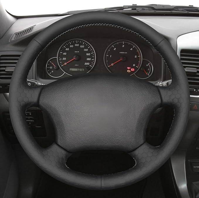 MEWANT Steering Wheel Cover Wrap for Toyota Tacoma Tundra 4Runner Sienna Highlander Sequoia Land Cruiser Prado 120 Land Cruiser Hilux LS400 GX GX470