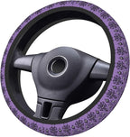 Haunted The Mansion Steering Wheel Cover Cute Universal 15 Inch Car Accessories Protector for Women Fit Auto SUV Sedan Vans T