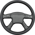 MEWANT Steering Wheel Cover for Chevy Silverado 1500/2500 / 3500 2003-2006 / Silverado 1500 2500HD 3500 Classic/Trailblazer Hand-Stitched Microfiber Leather Steering Wheel Wrap
