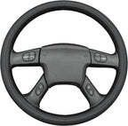 MEWANT Steering Wheel Cover for Chevy Silverado 1500/2500 / 3500 2003-2006 / Silverado 1500 2500HD 3500 Classic/Trailblazer Hand-Stitched Microfiber Leather Steering Wheel Wrap