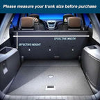 Deluxe Trunk and Backseat Organizer for Medium or large size SUVs & RVs, Detachable Storage Modules with Built-in Cooler,