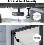 HSU Car Suction Cup Mount for GoPro/Insta 360/DJI Osmo Action Camera, Car Window Holder with 1/4-20 Ball Joint Thread, Perfect for Boats Vehicle Windshield & Window