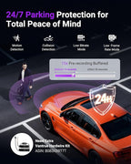 Vantrue S1 Pro Dash Cam Front STARVIS 2, 2.7K Mini Dash Camera for Cars, ADAS, App Control, Built-in WiFi GPS, G-Sensor, Loop