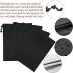 Frienda Heated Snow Ice Scraper 12V Electric Auto Windshield Ice Scrapers Electric Window with 2 Pieces Rear View Mirror Covers Side Mirror Protective Covers for Most Cars Trucks SUV