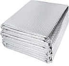 YoleShy Double Reflective Insulation 59 in X 8.25 FT RV Window Insulation for Summer Heat Reflective Window Film for Roof, Car, Garage Doors