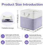 12 x 12 Inch Cube Storage Bins, 4 Pack Fabric Storage Basket with Handles, Foldable Boxes Organizer for Shelf Baskets for Hom